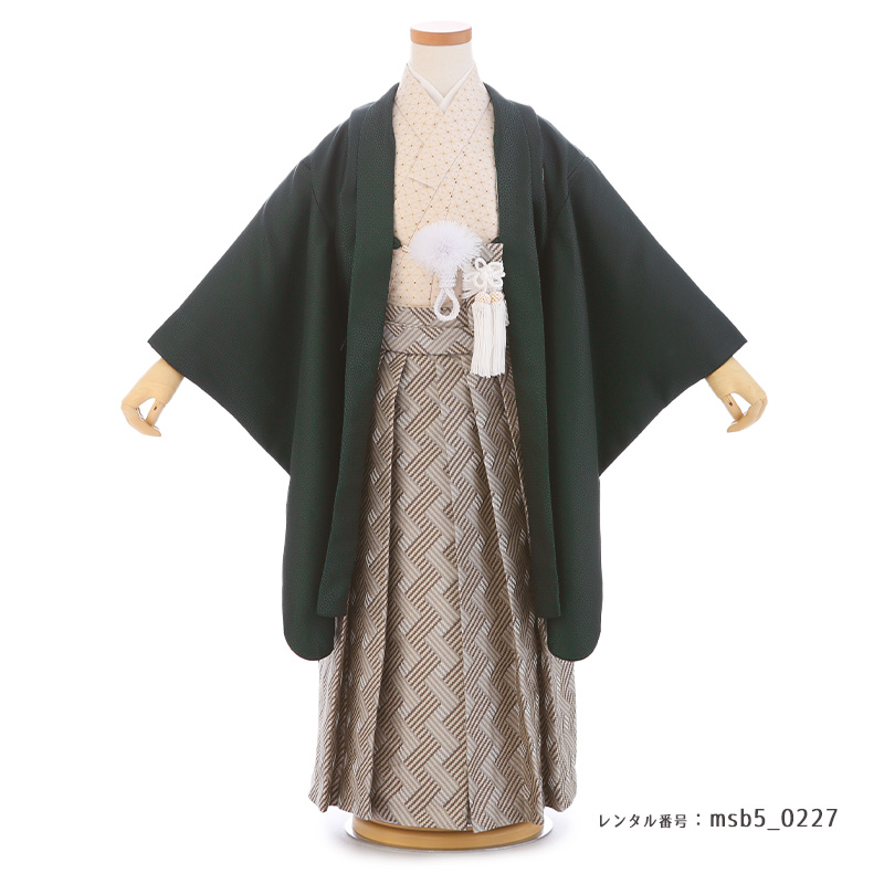 5歳男の子着物袴画像