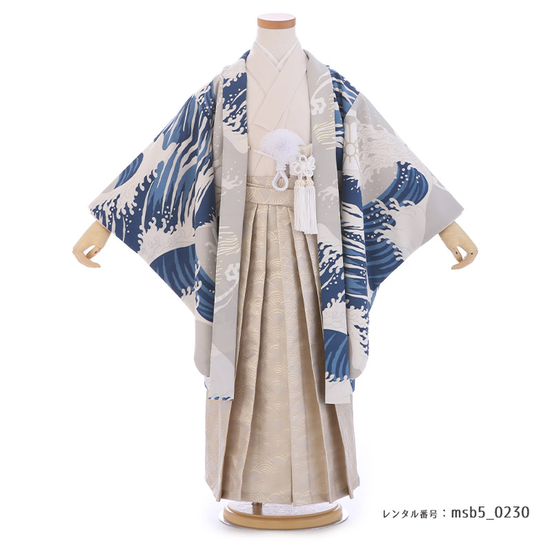 5歳男の子着物袴画像