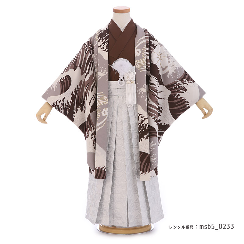 5歳男の子着物袴画像