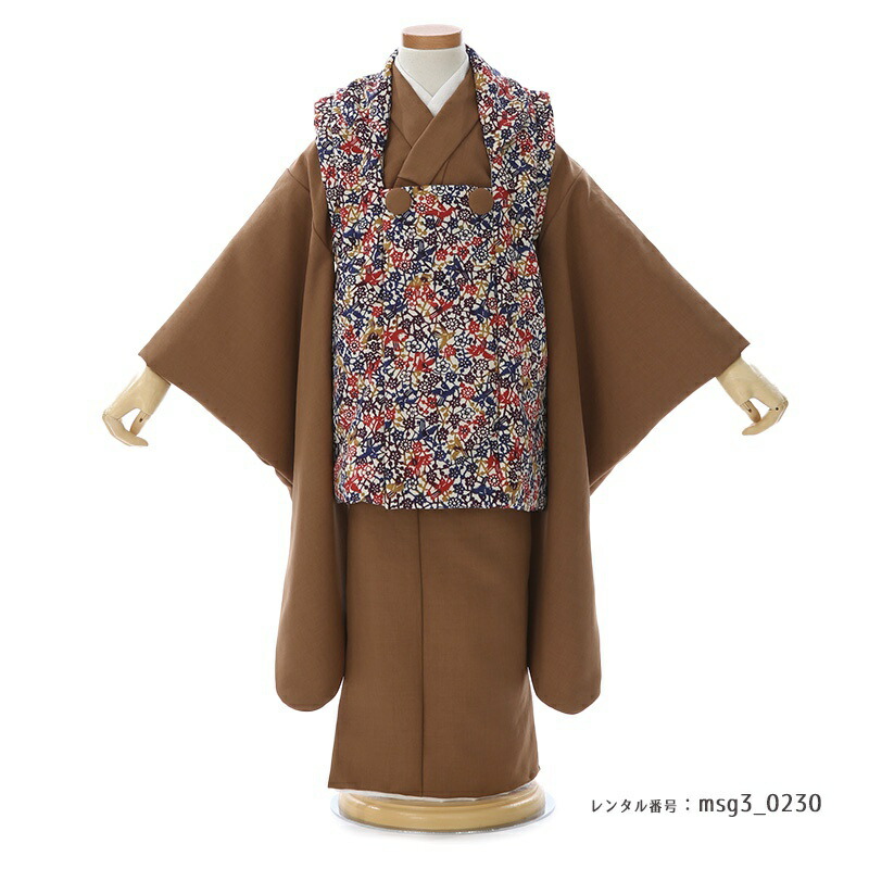 3歳女の子被布着物画像