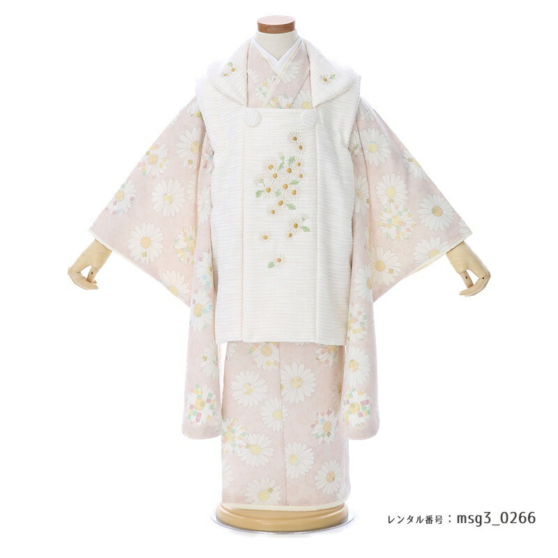 3歳女の子被布着物画像