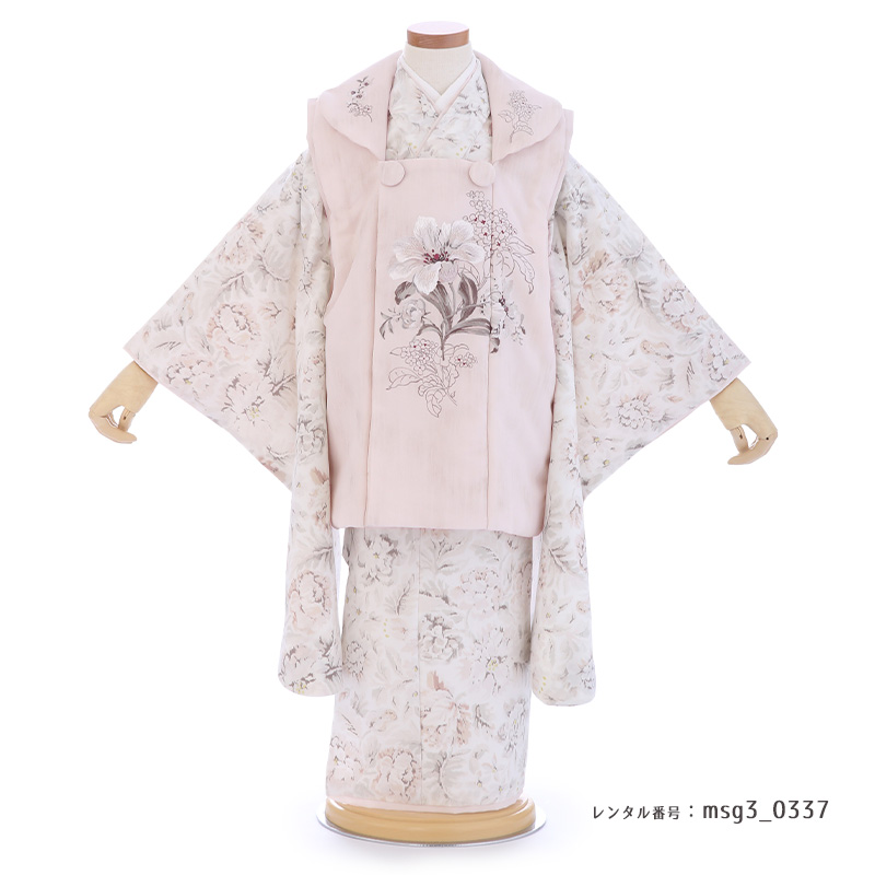 3歳女の子被布