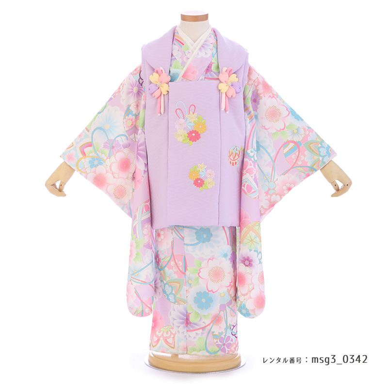 3歳女の子被布