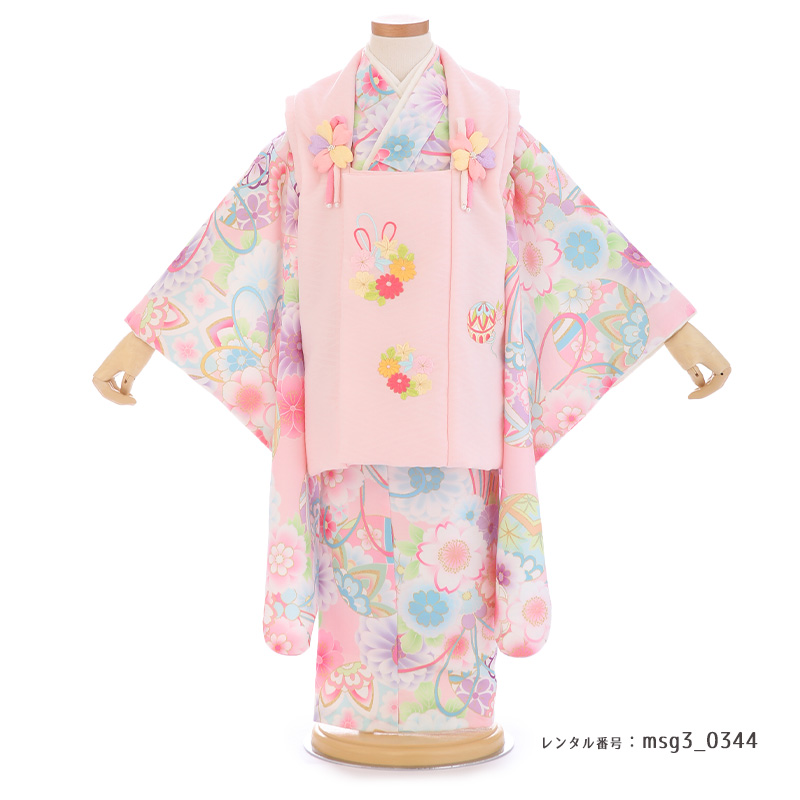3歳女の子被布