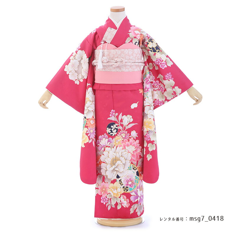 7歳女の子着物画像