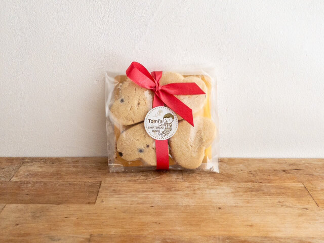 チョコチップショートブレッド 4枚入り