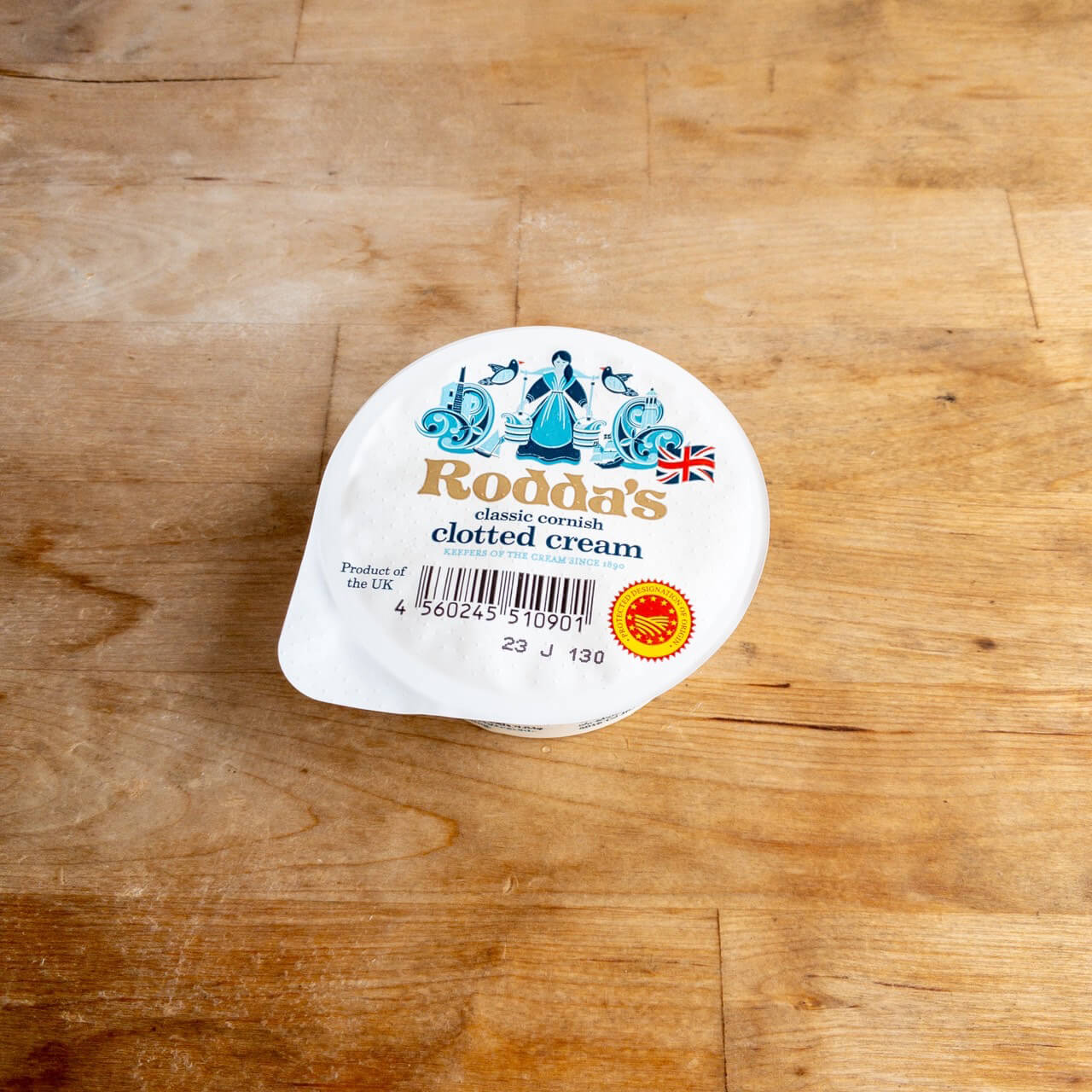 ロダス クロテッドクリーム 28g入り トミーズショートブレッドハウス