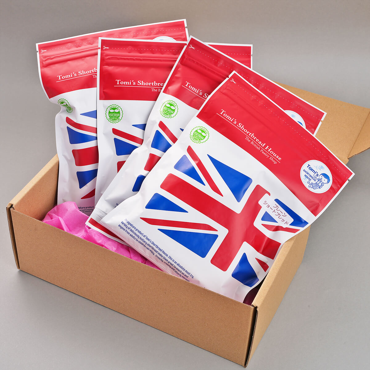 ショートブレッドアソートギフト（4袋入り）