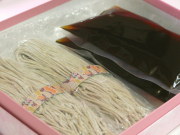 挽きぐるみそばギフトパッケージ（バレンタイン他）