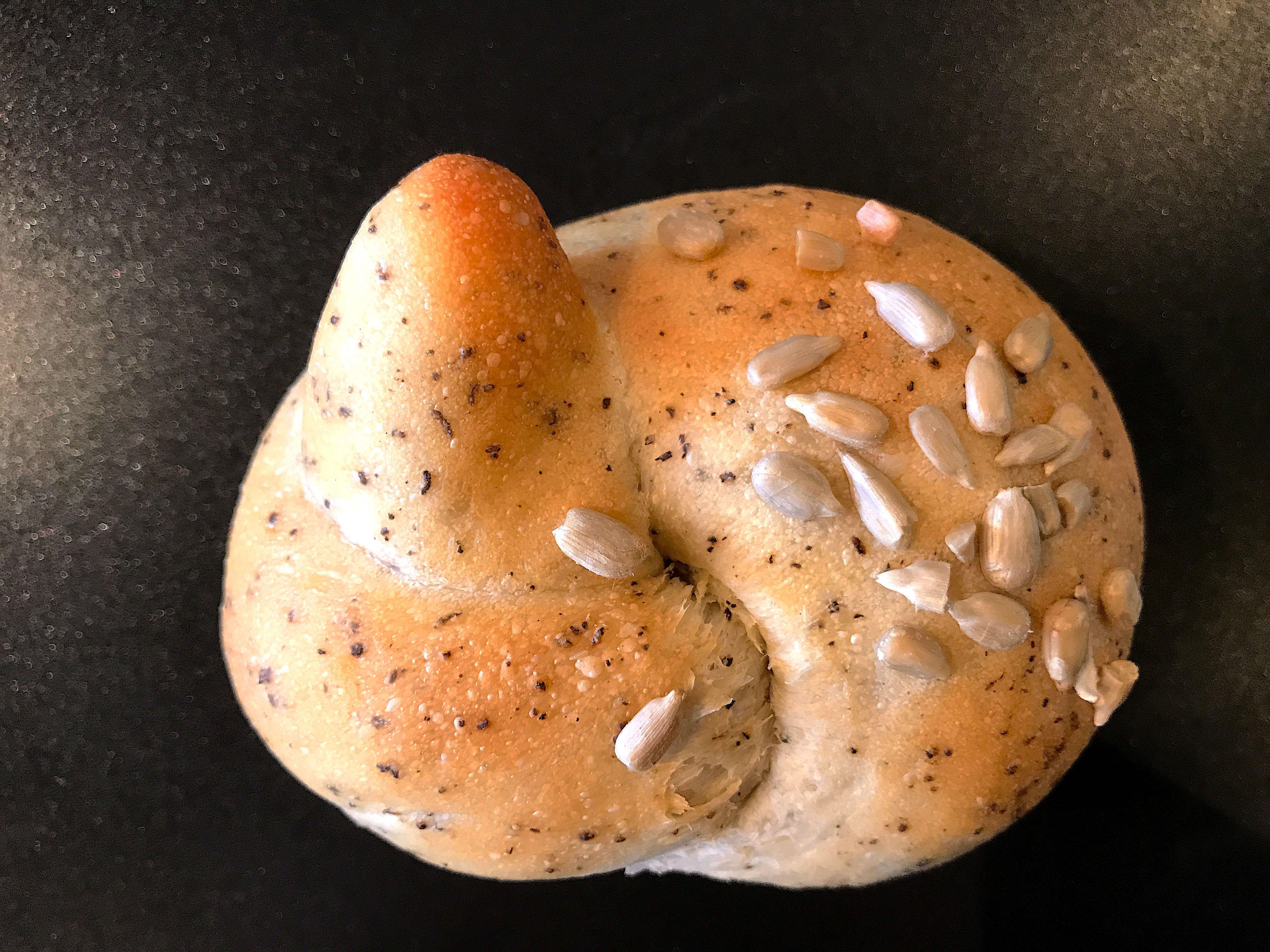【焼きたて冷凍】単品ベーグル「有機アールグレイ＆レモン×２個」