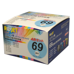 IC4CL69 4色パック リサイクルインク