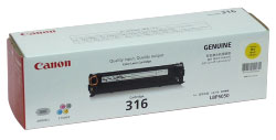 Canon カラーレーザーカートリッジ316 LBP5050 キヤノン プリンター LBP5050N/LBP5050 トナーカートリッジ 通販