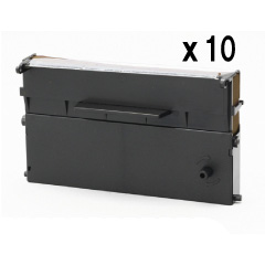 ERC-21 リボンカセット 黒 汎用品（新品・ノーブランド）＜10個入＞