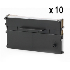 ERC-21 リボンカセット 紫 汎用品（新品・ノーブランド）＜10個入＞