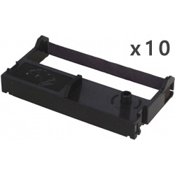 ERC-35 リボンカセット 紫 汎用品（新品・ノーブランド）＜10個入＞
