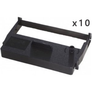 ERC-37 リボンカセット 紫 汎用品（新品・ノーブランド）＜10個入＞