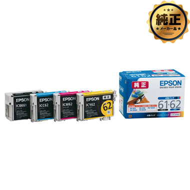 EPSON インクカートリッジ IC4CL6162A 純正＜4色入＞