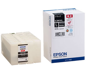 エプソン純正インク　ICBK91L ブラック 楽天市場】IC91 ICBK91L エプソン epson 顔料 ブラック互換