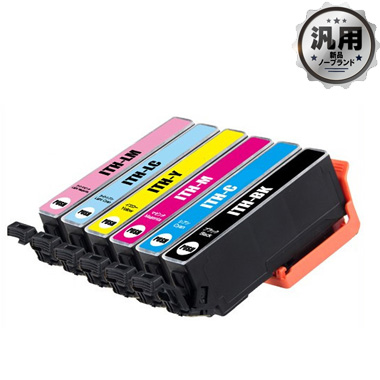 インクカートリッジ ITH-（BK,C,M,Y,LC,LM,6CL）イチョウ シリーズ 汎用品（新品・ノーブランド）