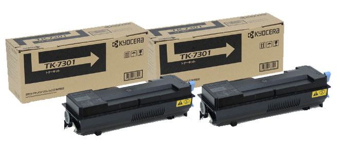 オフィス用品 TK-7301 TK-7301 (2本セット) 純正トナーカートリッジ 京セラ TK-7301 1