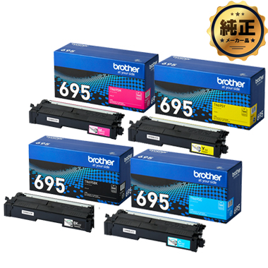 brother トナーカートリッジ TN695（BK,C,M,Y） 純正
