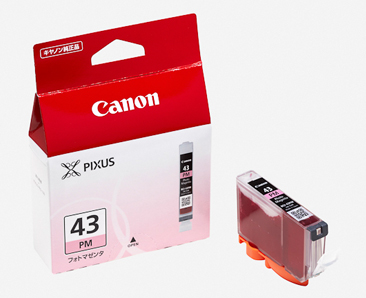 Canon インクタンク BCI-43（BK、C、M、Y、PC、PM、GY、LGY