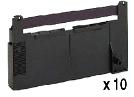 ERC-18 リボンカセット 紫 汎用品（新品・ノーブランド）＜10個入＞