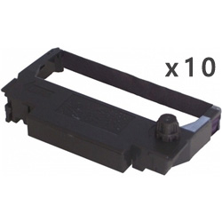 ERC-30 リボンカセット 紫 汎用品（新品・ノーブランド）＜10個入＞