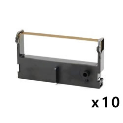 ERC-39 リボンカセット 黒 汎用品（新品・ノーブランド）＜10個入＞