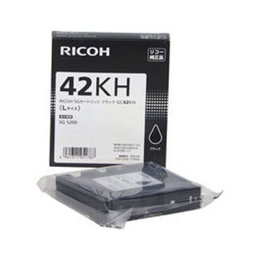 RICOH SGカートリッジ Lサイズ GC42（K,C,M,Y）H 純正