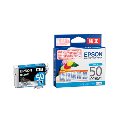 EPSON インクカートリッジ IC50 シリーズ 純正：日本最大級のトナー