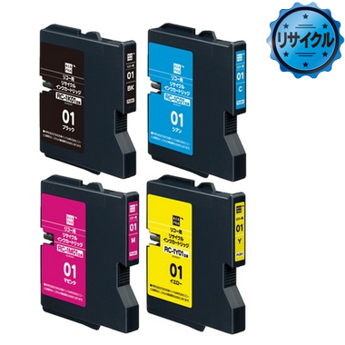 GELJETカートリッジ RC-1 (KCMY）01 リサイクル ＜4色入＞