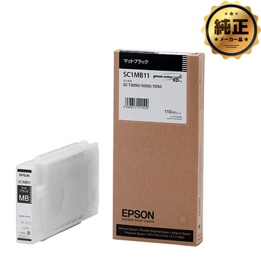 EPSON インクカートリッジ SC1MB11 マットブラック 純正