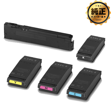 OKI トナーカートリッジ TC-C4F(K,C,M,Y)1 純正