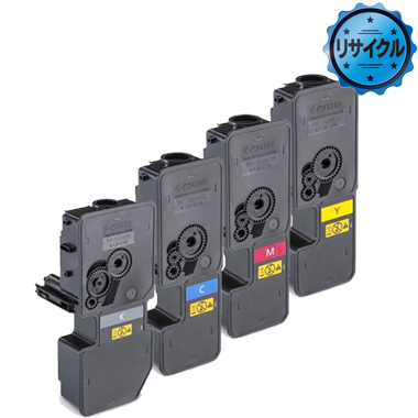 京セラトナー　TK-5241　4色CMYK ×3セット 京セラ（KYOCERA）TK-5241K ブラック トナー｜純正トナーのサンコー