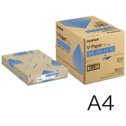 FUJIFILM V-Paper A4コピー用紙（500枚X5冊/2,500枚) Z091 純正