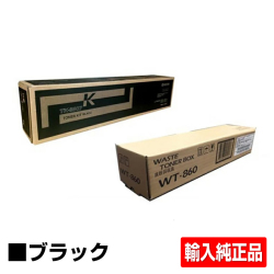 京セラ TK-8506トナーカートリッジ/TK8506K ブラック/黒 輸入純正 WT-860廃トナーボックス付 TK-8506K TASKalfa 4550ci 4551ci 5550ci 5551ci 用トナー