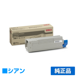 沖データ OKI TNR-C4FC2トナーカートリッジ 青大容量/シアン 純正 C610dn C610dn2 用トナー
