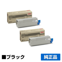 沖データ OKI TNR-C4FK1トナーカートリッジ 黒2本/ブラック 純正 C610dn C610dn2 用トナー