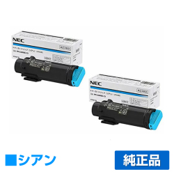 NEC PR-L5800C-13トナーカートリッジ シアン/青2本 純正 PR-L5800C-13 Color MultiWriter PR-L5800C 用トナー