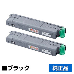リコー RICOH P C6000トナーカートリッジ ブラック/黒2本 純正 小容量 PC6000 600687 P C6000L P C6010 IP C6020 用トナー