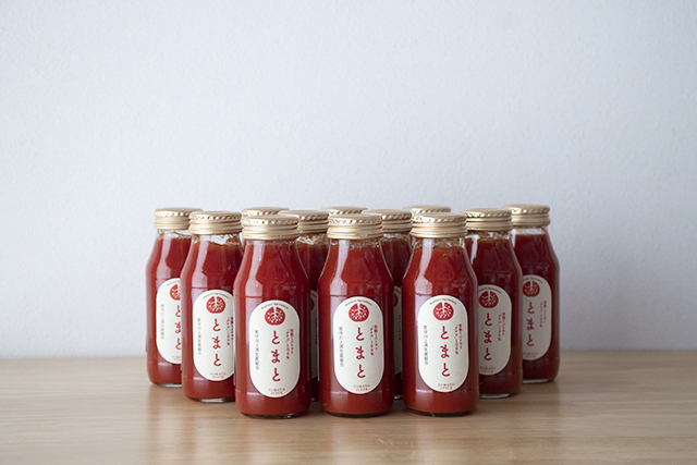 遠野旬素材絞り・とまと（180ml×12本セット） | <遠野市場> 岩手の名産