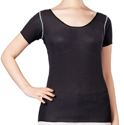 女性用／半袖（襟回り広い）／トラタニ 好循環シャツ801