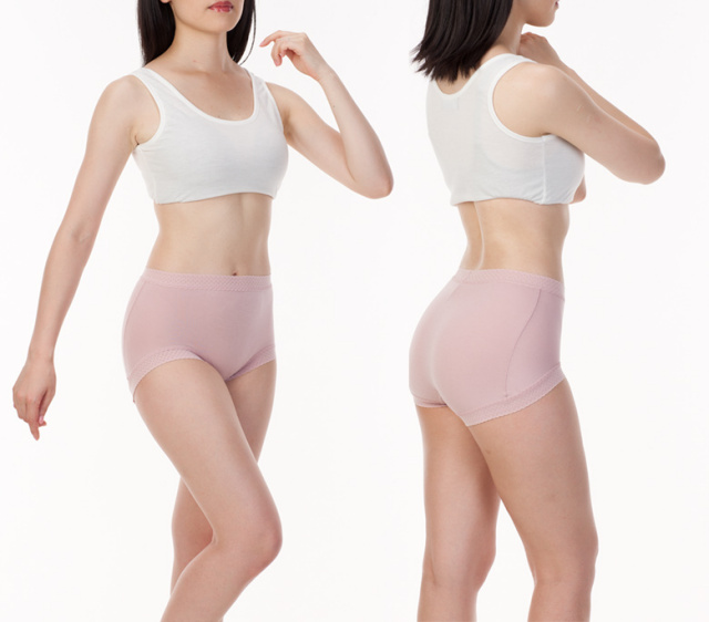 もっちりレース・ハイウエスト丈507｜トラタニショーツ本店