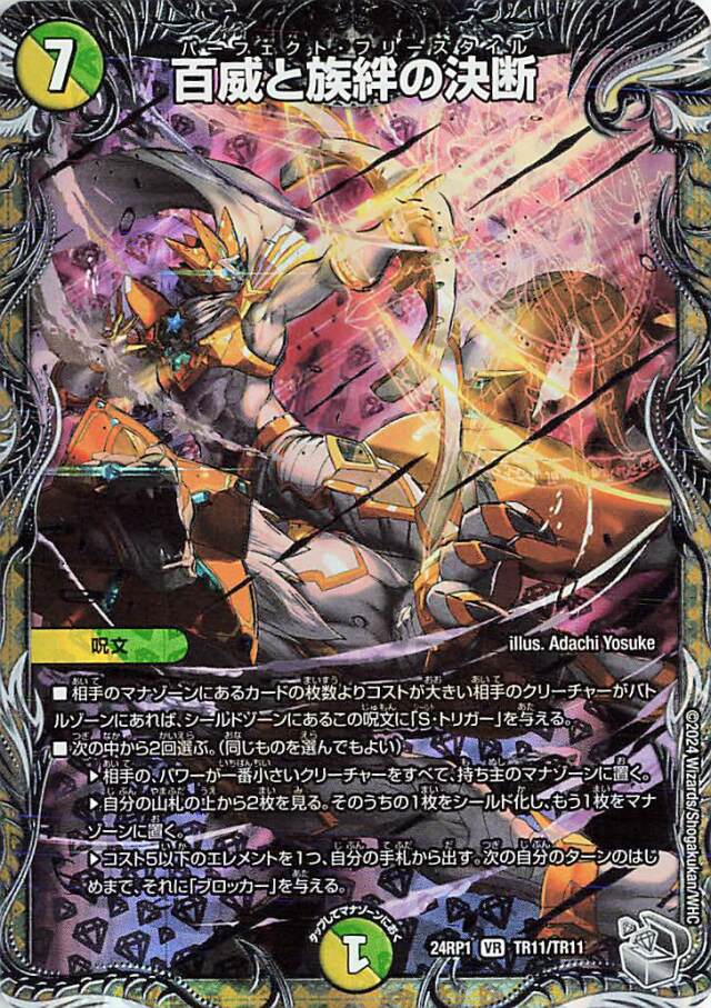 百威と族絆の決断【VR】｛TR11/TR11｝［24RP1］