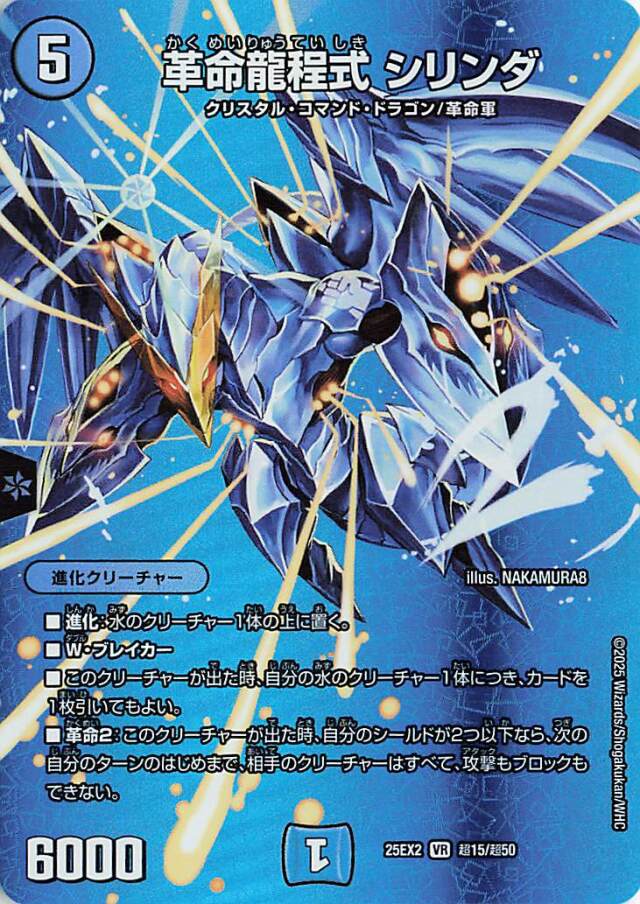 革命龍程式シリンダ【VR】｛超15/超50｝［25EX2］