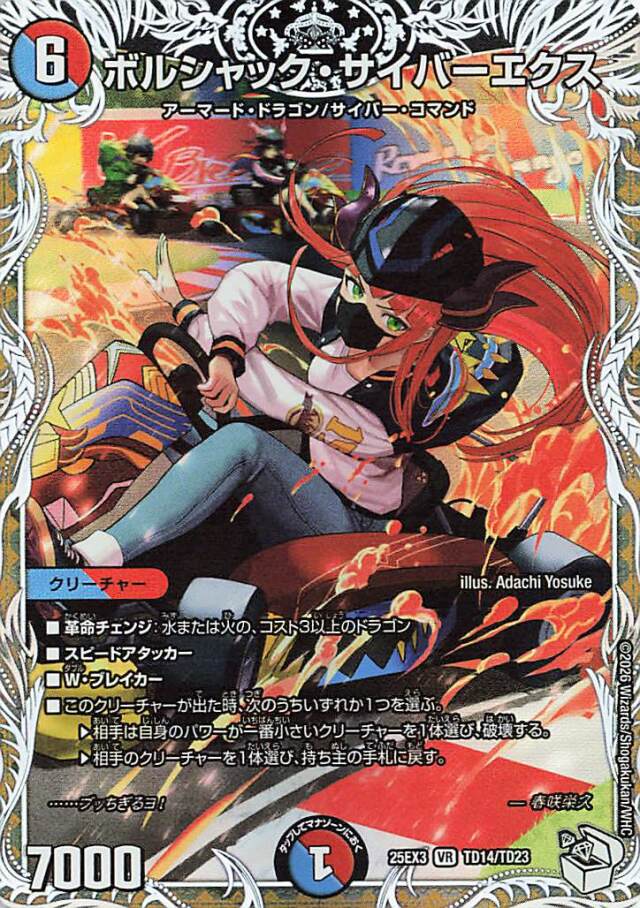 ボルシャックサイバーエクス【VR】｛TD14/TD23｝［25EX3］