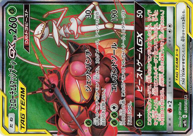 フェローチェ＆マッシブーンGX【SR】｛055/054｝［SM9b］