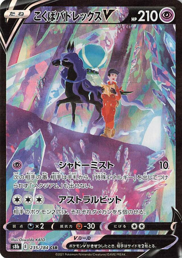 こくばバドレックスV【CSR】｛235/184｝［S8b］