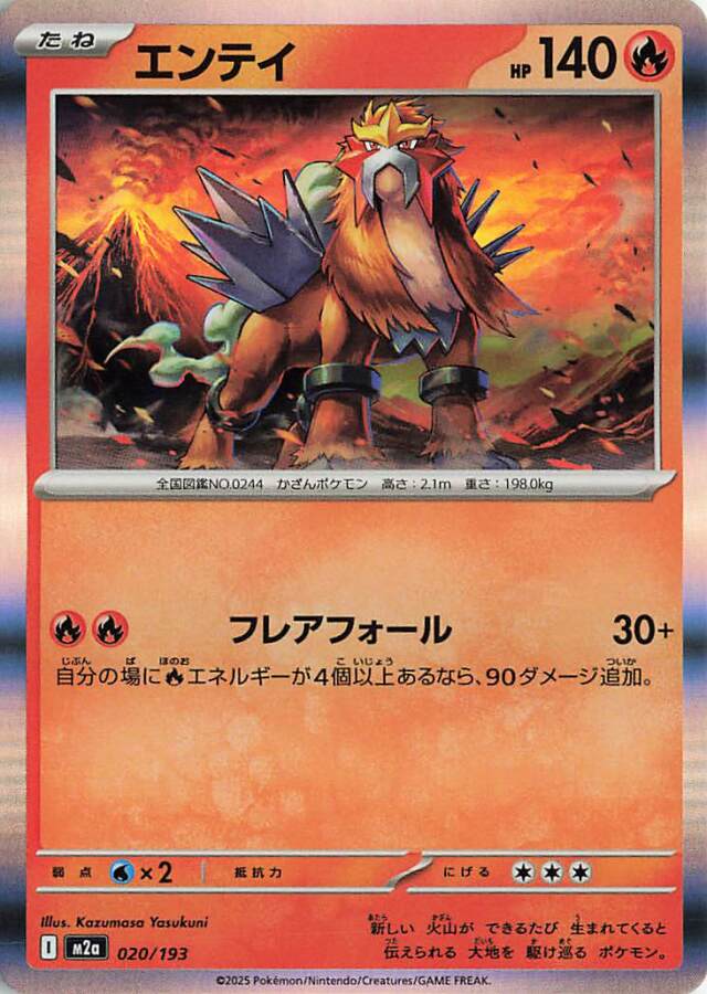 エンテイ【-】｛020/193｝［M2a］